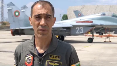 Командирът на авиобаза Граф Игнатиево полковник Методи Орлов говори ексклузивно