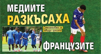 Медиите разкъсаха французите