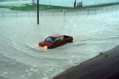 Част от Тексас е под вода