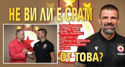 Последните няколко дни бяха турбулентни за ЦСКА Всъщност не само те