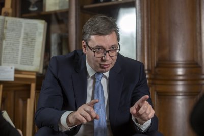 Вучич обеща нулеви мита от САЩ за Сърбия 