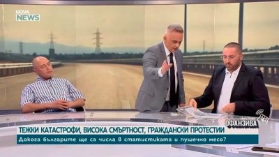 На крачка от меле в студиото на НОВА, водещият Любо Огнянов се видя в чудо