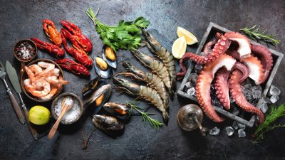 Рибата и морските дарове са сред храните които най често