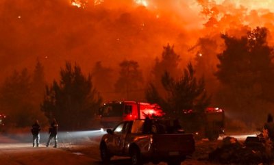 Евакуираха жители на 6 села, близо до Атина, заради пожарите