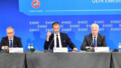 Чеферин атакува Инфантино на всички фронтове, издига Ал-Хелайфи за президент на ФИФА