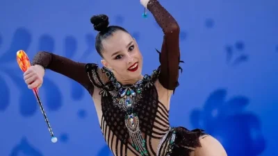 Руските гимнастички без знаме и химн на Световното
