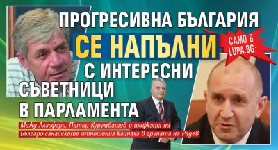 Само в Lupa.bg: Прогресивна България се напълни с интересни съветници в парламента