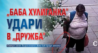 &bdquo;Баба хулиганка&ldquo; удари в &bdquo;Дружба&ldquo; 