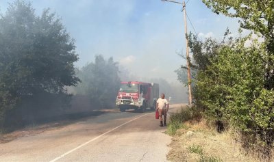 Голям пожар край Благоевград