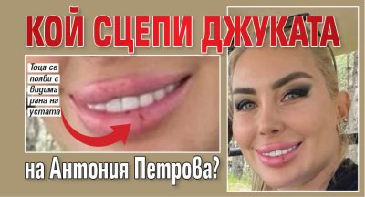 Кой сцепи джуката на Антония Петрова?