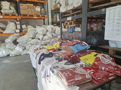 Заловиха много стоки менте на север