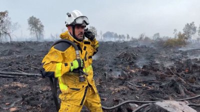 Овладян е най-големият за последните сто години пожар в Белгия