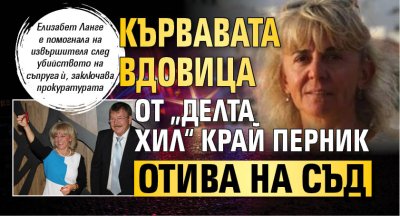 Кървавата вдовица от &bdquo;Делта хил&ldquo; край Перник отива на съд