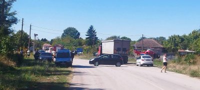 Кърваво пътно меле край Велико Търново, пристигна въздушна линейка