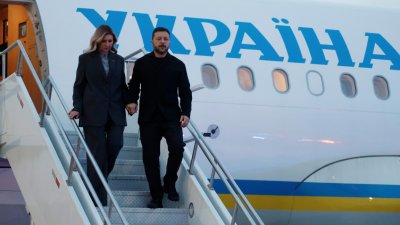 Зеленски и жена му пристигнаха в Канада 