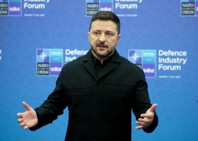 Самолетът на Зеленски на косъм да бъде ударен от дрон в Молдова
