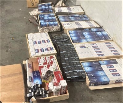 Спипаха контрабандни цигари, зехтин и чай на &bdquo;Капитан Андреево&ldquo;