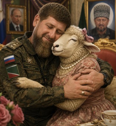 Овцеебът Кадиров спечели с 99,85%, стягай се, Илияна!