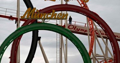 Ад във въздуха: Гости на Октоберфест висяха пет минути с главите надолу от атракцион