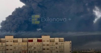 Гори руска рафинерия, ракети поразиха цели в Киев, Днипро и родния град на Зеленски 