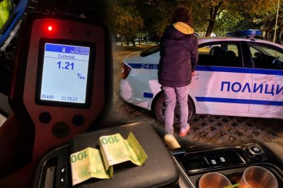 Ето как пияна шофьорка се опита да подкупи полицаи в Лозен (СНИМКИ)