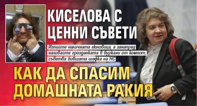 Адвокат на народа: Киселова с ценни съвети как да спасим домашната ракия 