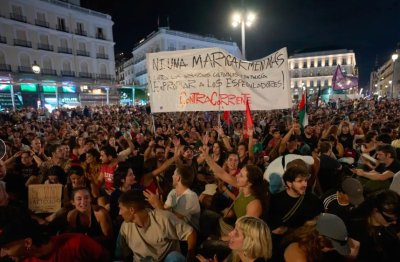 Огромен протест в Мадрид заради изгонването на старица от жилището, което обитава