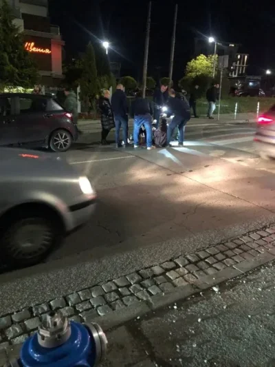 Блъснаха пешеходец на "зебра" в София