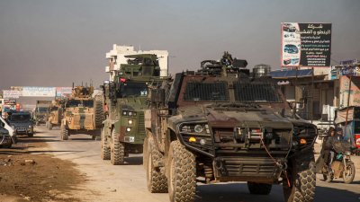 Голям турски военен конвой влезе в Идлиб