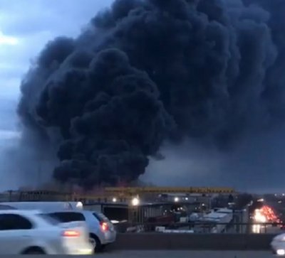 Пожар захапа ракетен завод в Русия