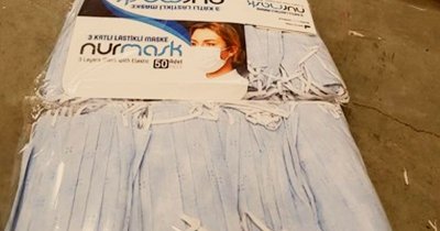 Задържаха 37 500 контрабандни маски 