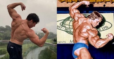Извънбрачният син на Арни е негово копие
