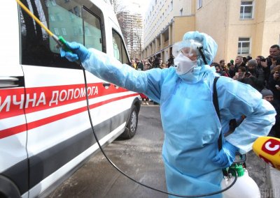 Броят на заразение в Украйна надхвърли 9000
