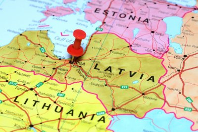 Литва, Латвия и Естония със зона за свободно движение помежду си