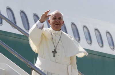 Папа Франциск каца в 10 часа