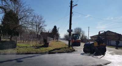 Улиците в Севлиево - асфалтирани с безвъзмездна помощ