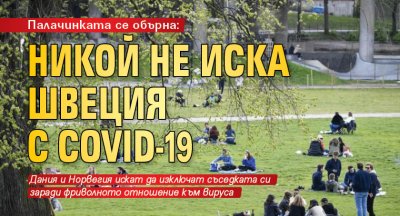 Палачинката се обърна: Hикой не иска Швеция с COVID-19 