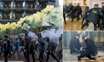14 полицаи са ранени в Лондон