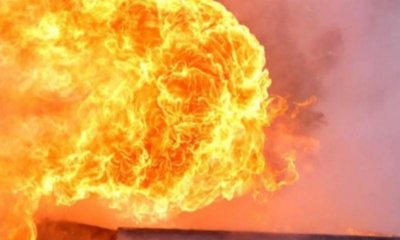 Пожар погълна цех за пелети в Монтанско 