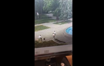 Вандали вилняха пред Съдебната палата в Русе