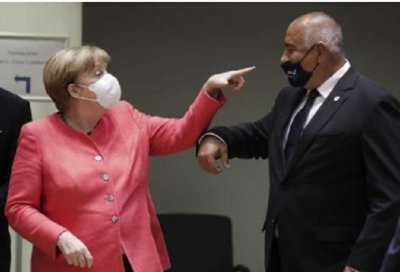Меркел се скара на Борисов за маската