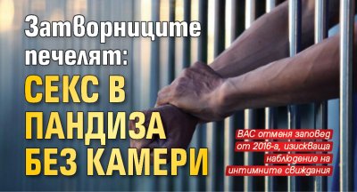 Затворниците печелят: Секс в пандиза без камери 