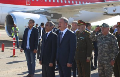 Министри на Турция, Германия и Катар в Либия