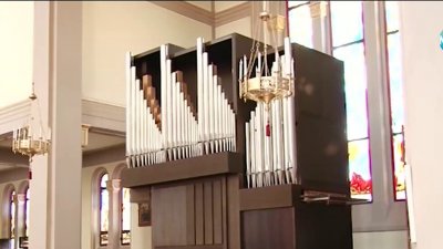 5-тонен орган в католическата църква в Раковски