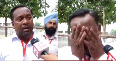 Уникален шок! Кандидат-депутат в Индия предаден от семейството си, плаче се в ефир! (ВИДЕО)
