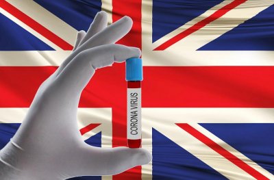 Един на всеки 500 жители на Англия е заразен с коронавирус