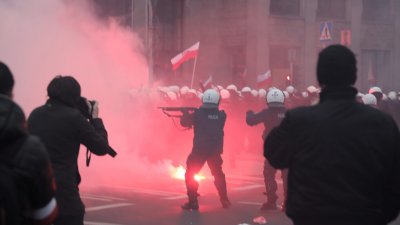 Сблъсъци на ежегодния Марш на независимостта във Варшава