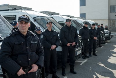 Полицаите на протест на професионалния си празник 