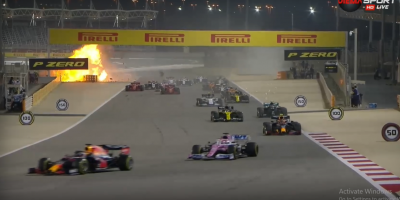 Извънредно: Болид във Формула 1 се взриви и разцепи на две