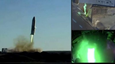 Прототип на Илон Мъск се разби в Тексас, той е доволен (ВИДЕО)